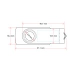 USB 3.0 Stick 16GB rot mit Gravur