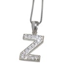 Silver letter charm Z