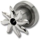 Ohrplug mit Strahlen Design 4-8mm
