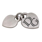 Doppel-Herz-Anh&auml;nger aus mattiertem Edelstahl mit Wunschgravur - den &uuml;bersieht man nicht