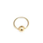 14 Karat Gold BCR 0.6mm Stärke