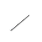 Unsichtbares Piercing 1,2 mm PMFK Langhantelhantel 1,2 x 26 mm ohne Kugeln