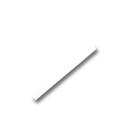 Unsichtbares Piercing 1,2 mm PMFK Langhantelhantel 1,2 x 26 mm ohne Kugeln