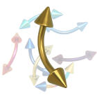 Titan Mini Stab in 1.0 und 1.2mm St&auml;rke