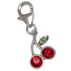 Charm-Anh&auml;nger Kirsche zum Einh&auml;ngen in ein Bettelarmband