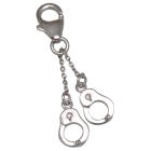 Charm-Anh&auml;nger Handschellen zum Einh&auml;ngen in ein Bettelarmband