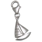 Pendant sailing boat made of 925 sterling silver