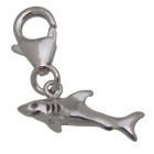Shark pendant made of 925 sterling silver