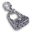 Pendant handbag made of 925 sterling silver