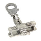 Charm-Anh&auml;nger Doppeldecker aus 925 Sterling Silber