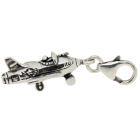 Anh&auml;nger Kampfflugzeug aus 925 Sterling Silber