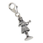 Anh&auml;nger Hula-T&auml;nzerin aus 925 Sterling Silber