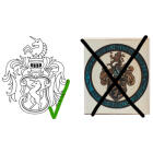 UNSER LIEBLING: Siegelring aus Edelstahl mattiert, rechteckig mit Ihrer individuellen Gravur