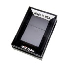 Zippo Sturm-Feuerzeug Chrom mattiert mit individueller Gravur