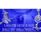 Bauchnabelpiercing mit Hexendesign 1.6x10mm in mehrern Farben mit Stern
