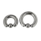 Klemmkugelring BCR. 
Chirurgenstahl
8,0mm St&auml;rke