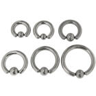 Klemmkugelring BCR. 
Chirurgenstahl
4,0mm St&auml;rke