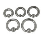 Klemmkugelring BCR. 
Chirurgenstahl
5,0mm St&auml;rke