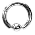 Standard Klemmkugelring BCR in 3.2 mm St&auml;rke
