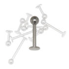 Labret Lippenstecker aus Chirurgenstahl 1.6mm St&auml;rke und verschiedenen L&auml;ngen