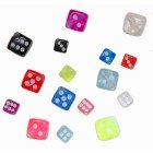 UV-Klemmw&uuml;rfel in 4mm und 6mm in vielen Neon Farben
