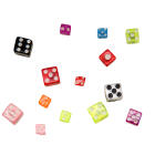 UV-Schraubw&uuml;rfel in 4mm und 5mm mit 1.2mm oder 1.6mm Gewinde in vielen Neon Farben