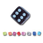 UV-Schraubw&uuml;rfel in 4mm und 5mm mit 1.2mm oder 1.6mm Gewinde in vielen Neon Farben