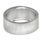 Edelstahlring 8mm Breite mit Retro Design in verschiedenen Gr&ouml;&szlig;en