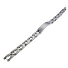 Classic stainless steel bracelet for women