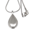 Asche Anh&auml;nger Tr&auml;nentropfen aus Edelstahl