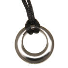 Asche Anh&auml;nger Donut aus Edelstahl