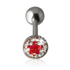 316L Chirurgenstahl Zungenpiercing 1.6x16mm Stabl&auml;nge