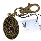 PB Schl&uuml;sselanh&auml;nger Ei mit braunen Kristallen