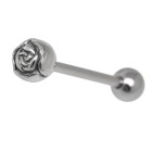 316L Zungenpiercing Rose 1.6x16mm