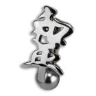 Titan Bananabell, chinesischem Design, Frieden 1,6x10mm