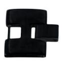 Verschluss-Clip f&uuml;r Armand W-STR-240BK