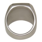 Siegelring aus Edelstahl mit quadratischer Gravurfläche 19.6x18mm