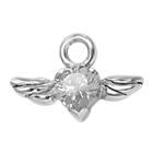 Anhänger für Helix , Intim- und Nipple Brustwarzen Piercing Flügelherz