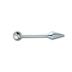 Barbell Hantel mit Kugel und Spitze