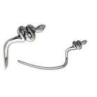 316L Chirurgenstahl Augenbrauen-Piercing, Schlange links