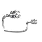 316L Chirurgenstahl Augenbrauen-Piercing, Skorpion links