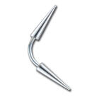 Standard Stab mit zwei gro&szlig;en Aufschraubspitzen 1.0-1.6mm