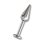 Labret mit Schraubaufsatz 1.6mm St&auml;rke in verschiedenen L&auml;ngen