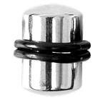 Ohrplug aus Stahl von 2,0 bis 19,0mm St&auml;rke