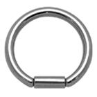 316L BCR Klemmkugelring Ball Closure Ring mit Stabverschluss